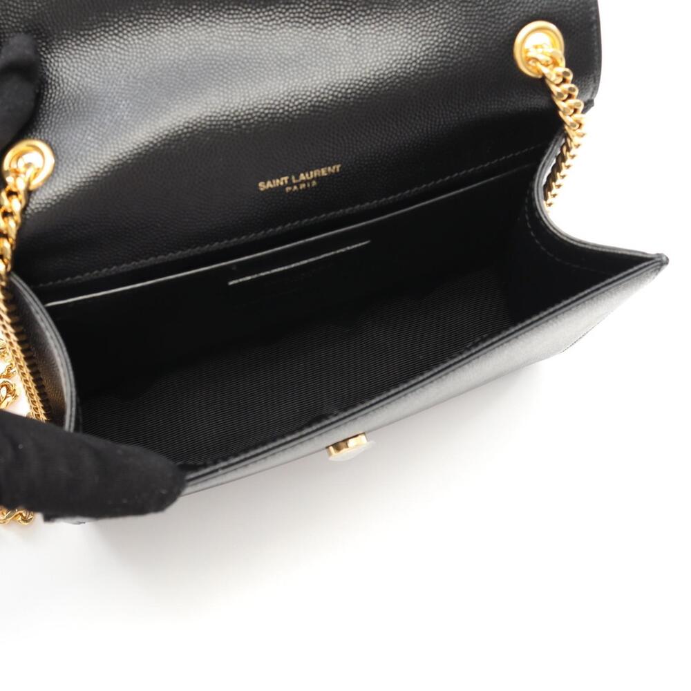 Saint Laurent Paris Kate Shoulder Bag Leather Black - Picture 3 of 4